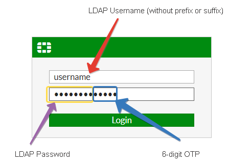 Hardware tokens for two-factor authentication with FortiGate