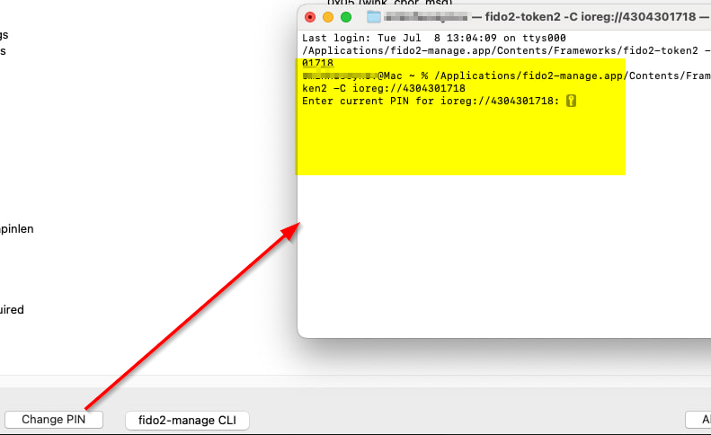 FIDO2.1 Security Key Management Tool for macOS – User Guide