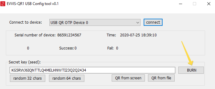 Activating USB TOTP  token with Office 365 - Self-service