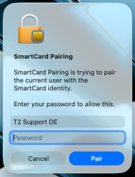 Guide - PIV Login on MacOS