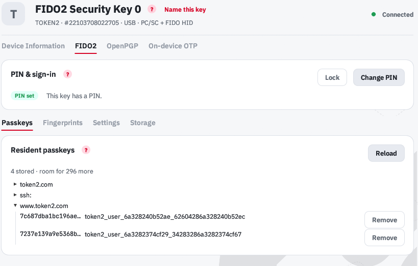 Token2 Companion - Rust edition - Keyroost